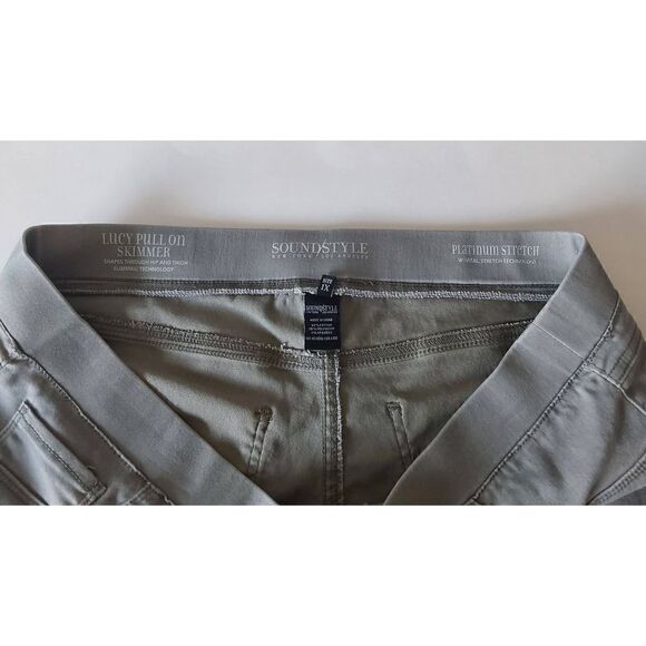 Sound/Style Skimmers/Capris 1X gray - Picture 3 of 6